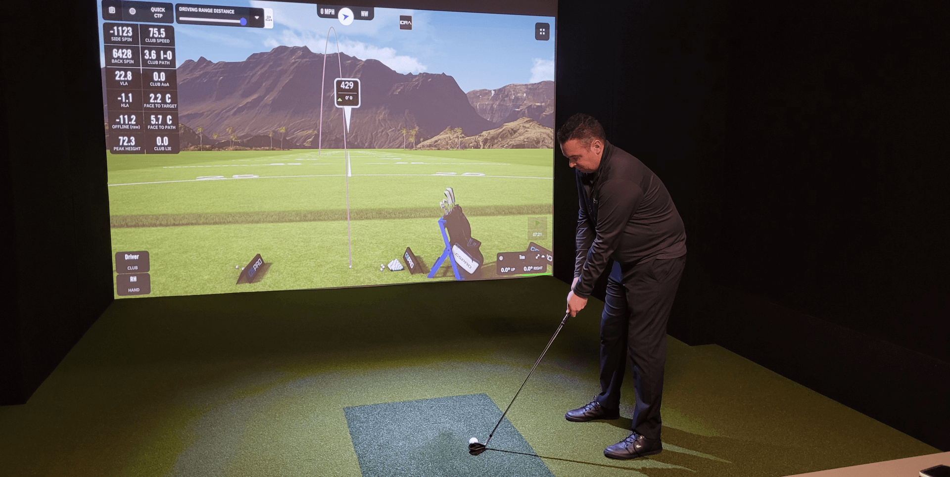 Golf virtuel et jeux multisports
